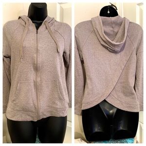 Light Brown Crossover Hoodie